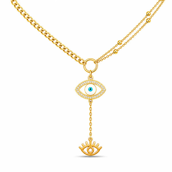 Dangling Evil eyeNecklace