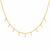 Thunderbolt charm TanmaniyaNecklace