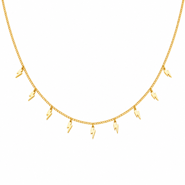 Thunderbolt charm TanmaniyaNecklace