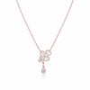 Flower Dangle Necklace