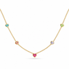 Heart Drop Tanmaniya Necklace