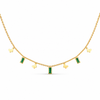 Butterfly Emerald Tanmaniya Necklace