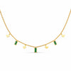 Butterfly Emerald Tanmaniya Necklace