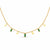 Butterfly Emerald Tanmaniya Necklace