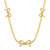 Bow Snake chain Necklace
