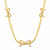 Bow Snake chain Necklace