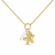 Flower Multi Charms Necklace