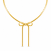 Hanging Bow Necklace