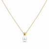 Minimal Pearl Necklace