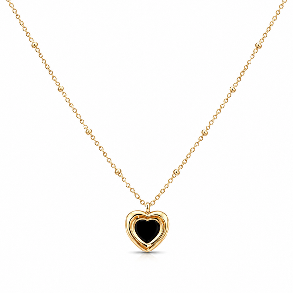 Double Heart Necklace