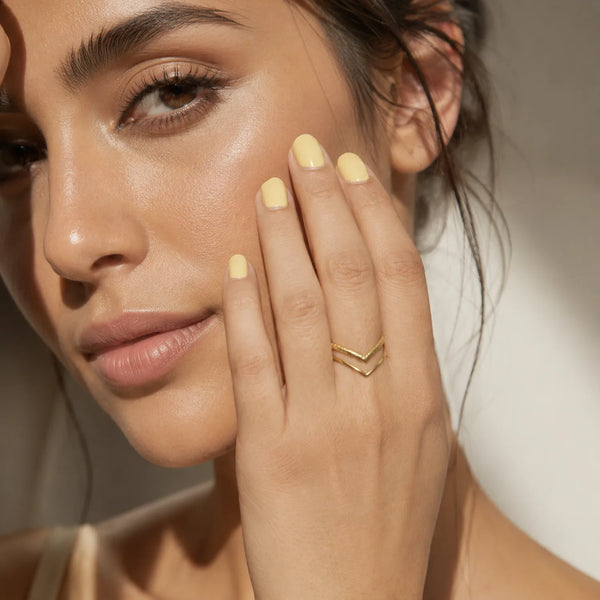 Chevron Stack Ring