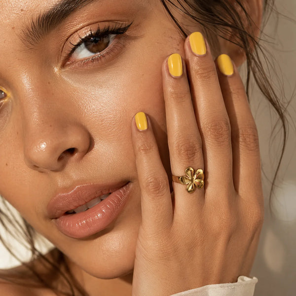 Tiny Blossom Ring