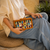 Door Printed Wooden Clutch