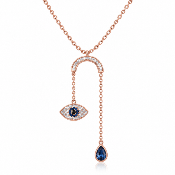 Dangling Evil Eye Necklace
