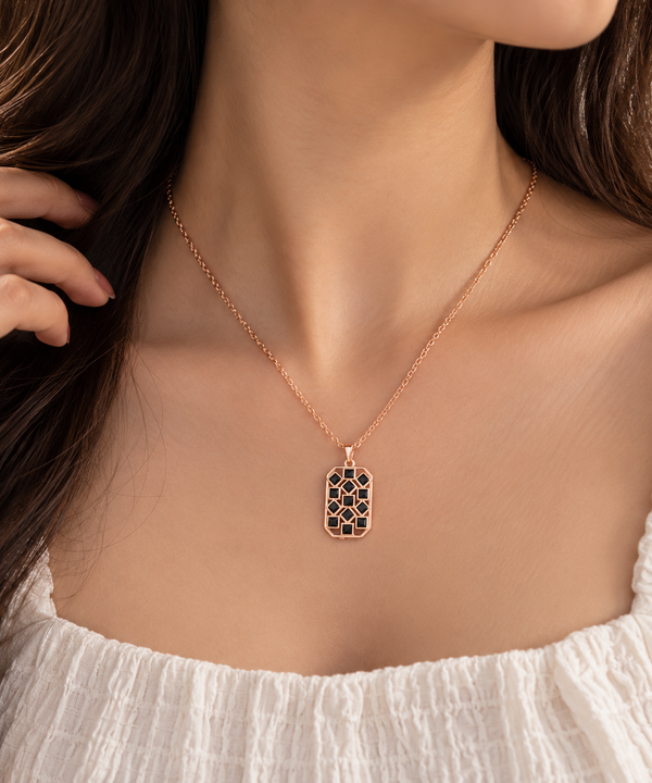 Vintage Geometric Necklace