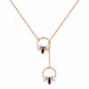 2 in 1 Earring Necklace