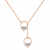 2 in 1 Earring Necklace