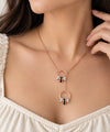 2 in 1 Earring Necklace