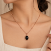 Oval Charm Necklace