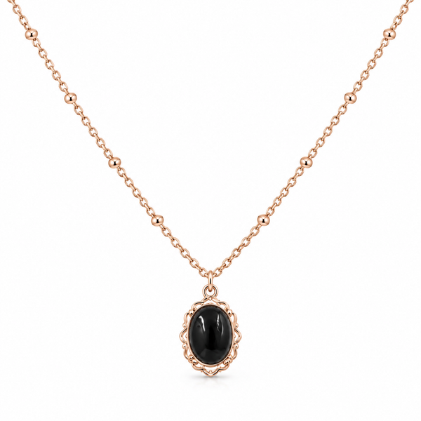Oval Charm Necklace
