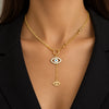 Dangling Evil eyeNecklace