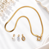 Pearl Diamond Multi Charms Necklace