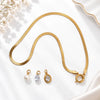 Pearl Diamond Multi Charms Necklace