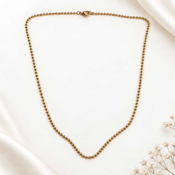 Circle Bead Necklace