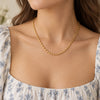 Oval Bead Necklace