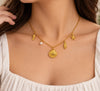 Shell Beach Charm Necklace