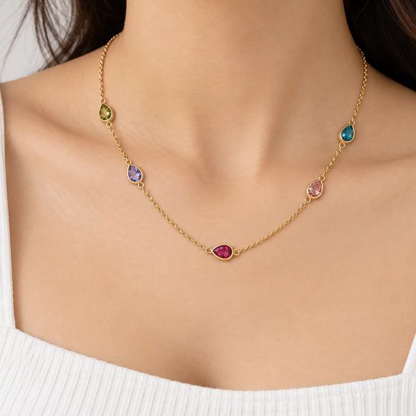 Droplets Tanmaniya Necklace
