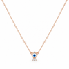Dainty Diamond Evil Eye