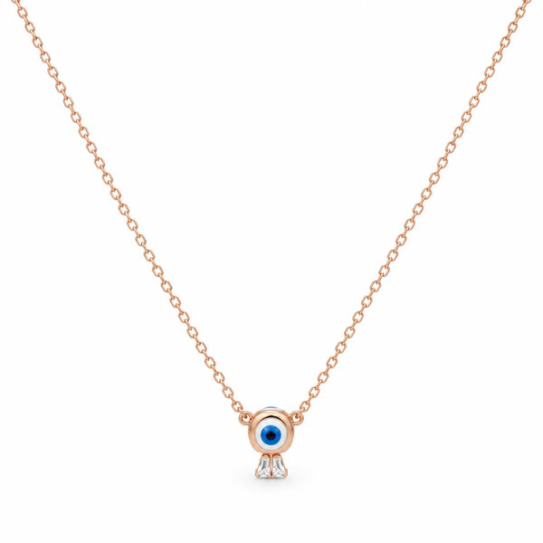 Dainty Diamond Evil Eye