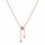 Evil eye Dangling Necklace