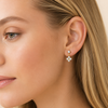 Diamond Blossom Earrings