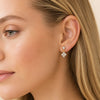 Diamond Blossom Earrings