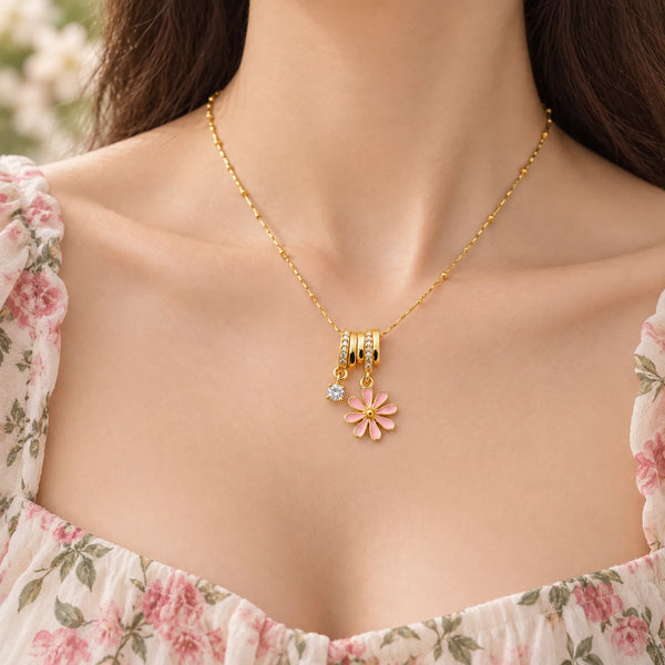 Daisy Drop Necklaces