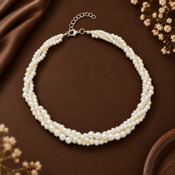 Pearl layer 3 Choker