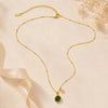 Minimalist gemstone Necklace