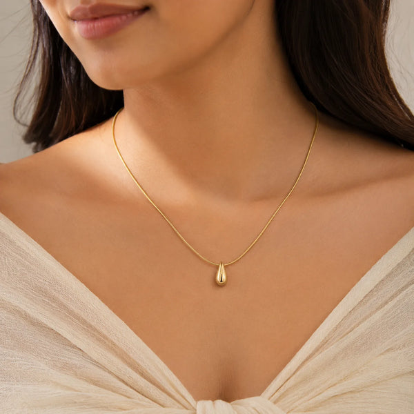 Bold TearDrop Necklace
