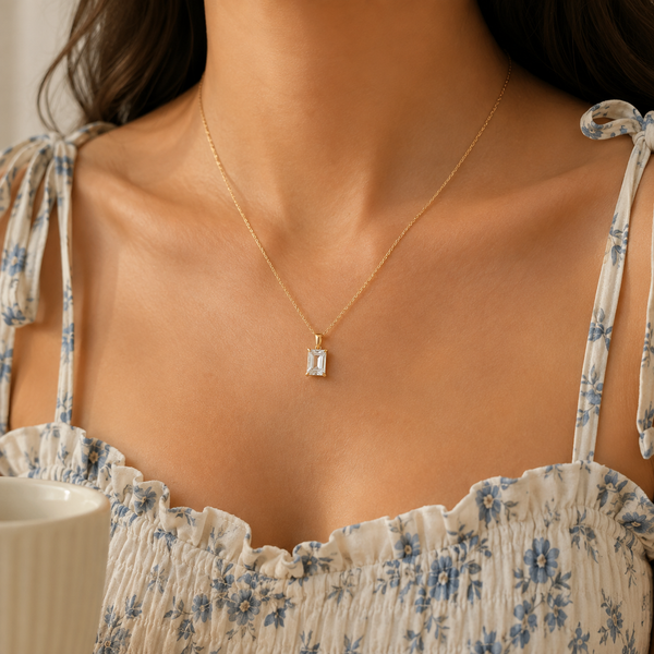 Single Stone Necklace