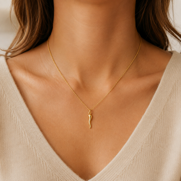 Italian Horn PendantNecklace