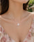 Flower Dangle Necklace