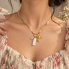 Bow Multi Charms Necklace