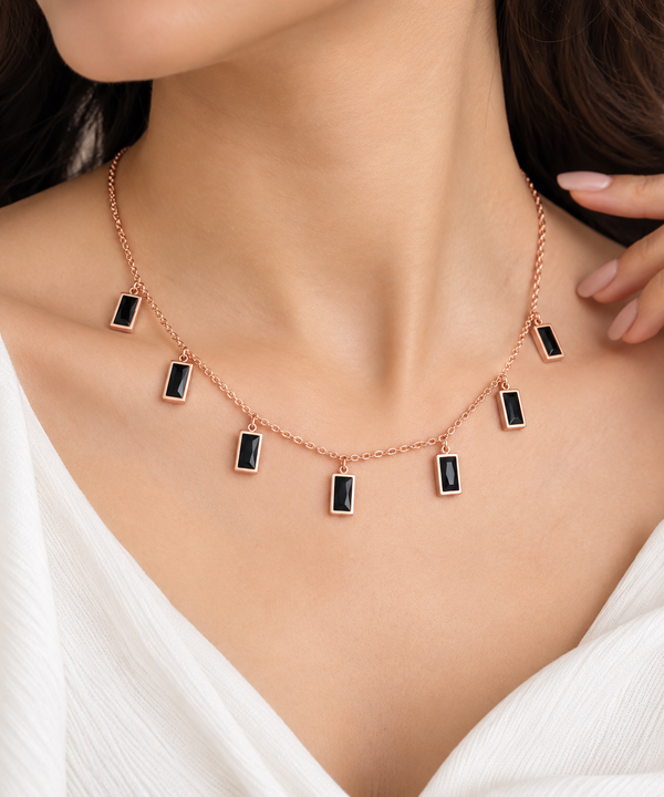 Big Cube Tanmaniya Necklace