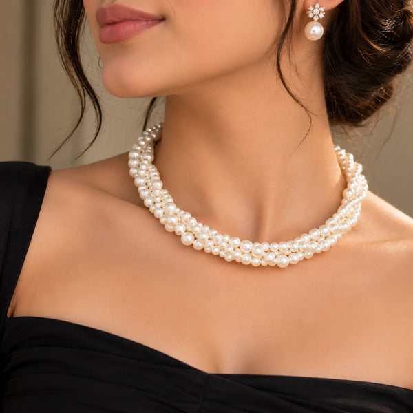 Pearl layer 3 Choker