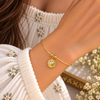 Sun Wire Charm Bracelet