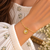 Sun Wire Charm Bracelet