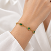 Emerald Stone Bracelet