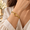 Hollow Heart Bracelet